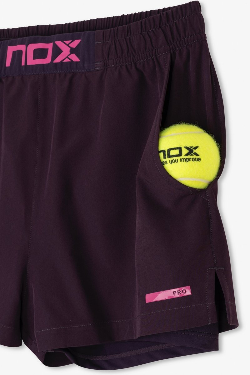 Short Deportivo Mujer PRO Deep Purple