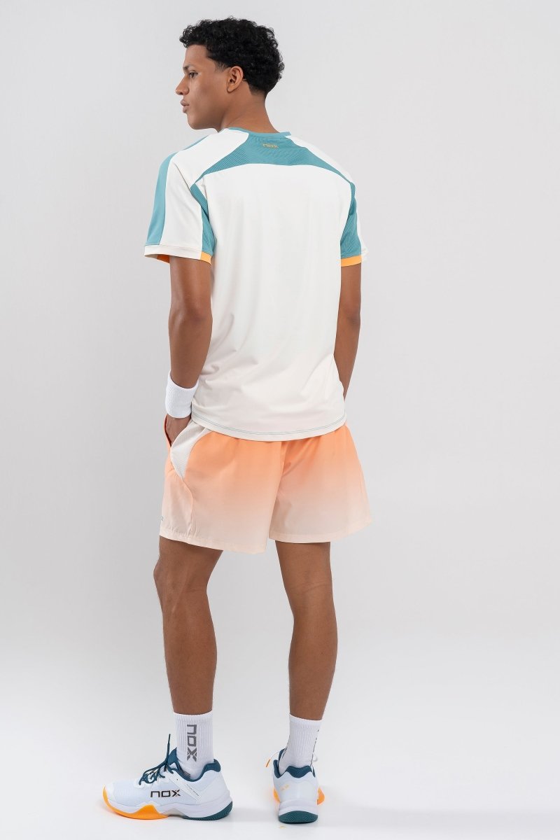 Pantalón corto deportivo hombre PRO naranja