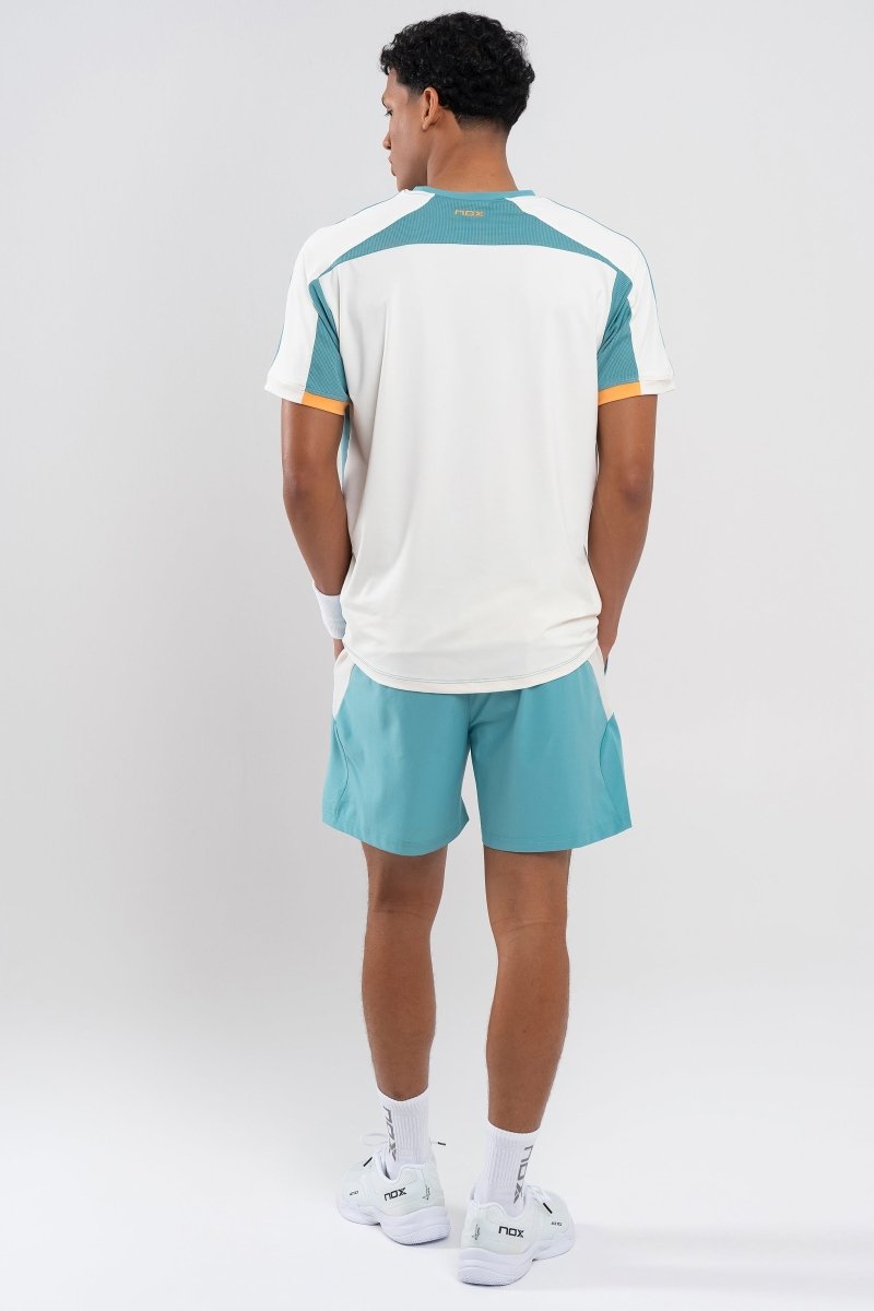 Pantalón corto deportivo hombre PRO turquesa
