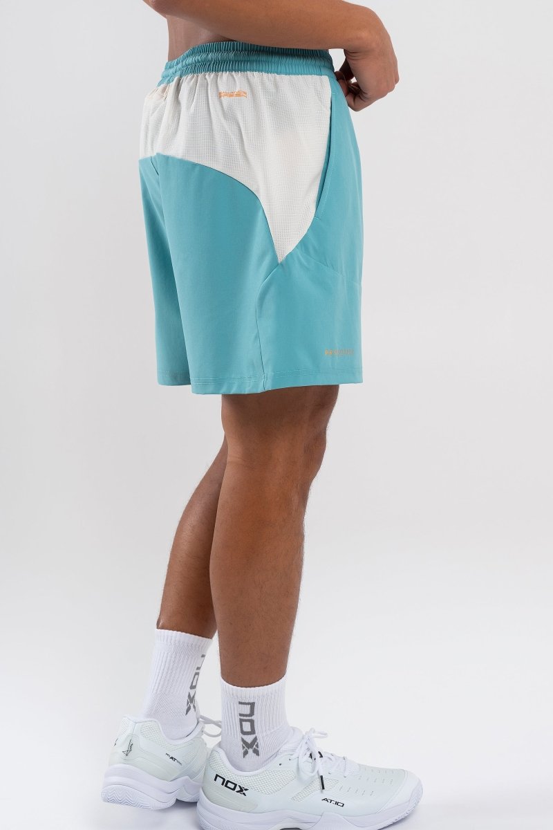 Pantalón corto deportivo hombre PRO turquesa