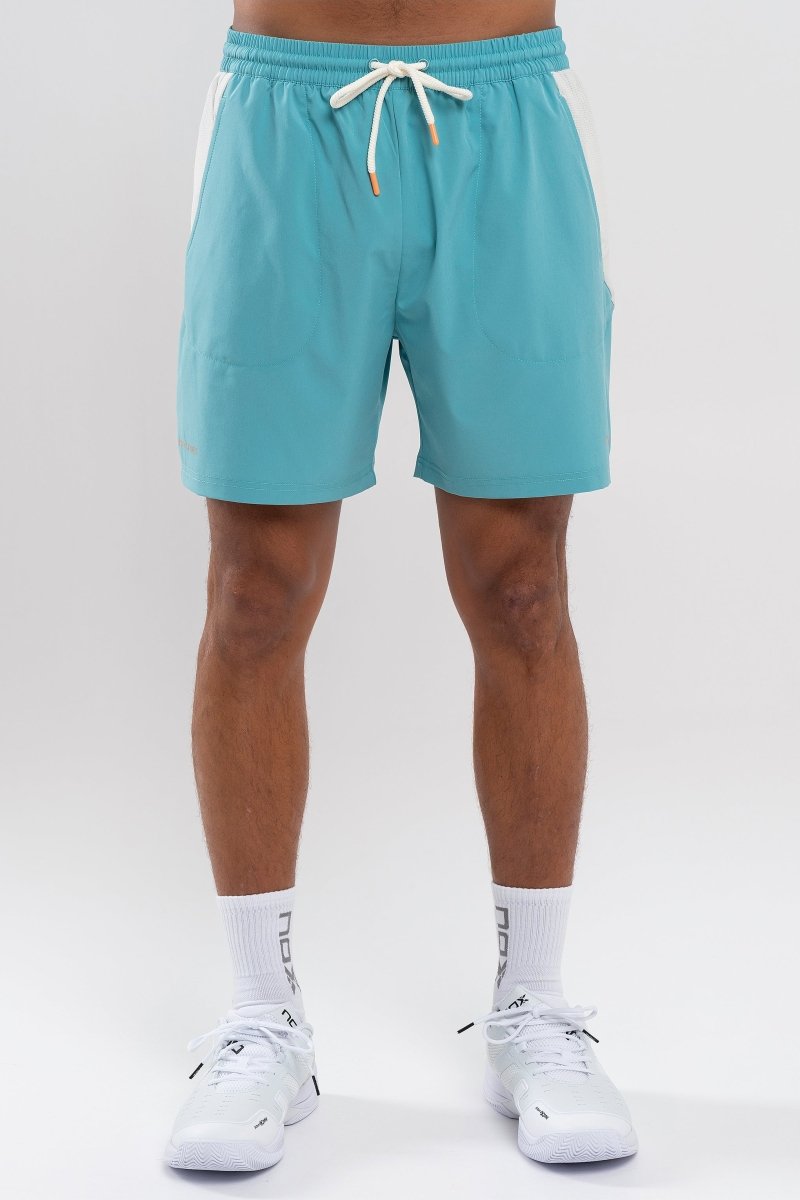 Pantalón corto deportivo hombre PRO turquesa