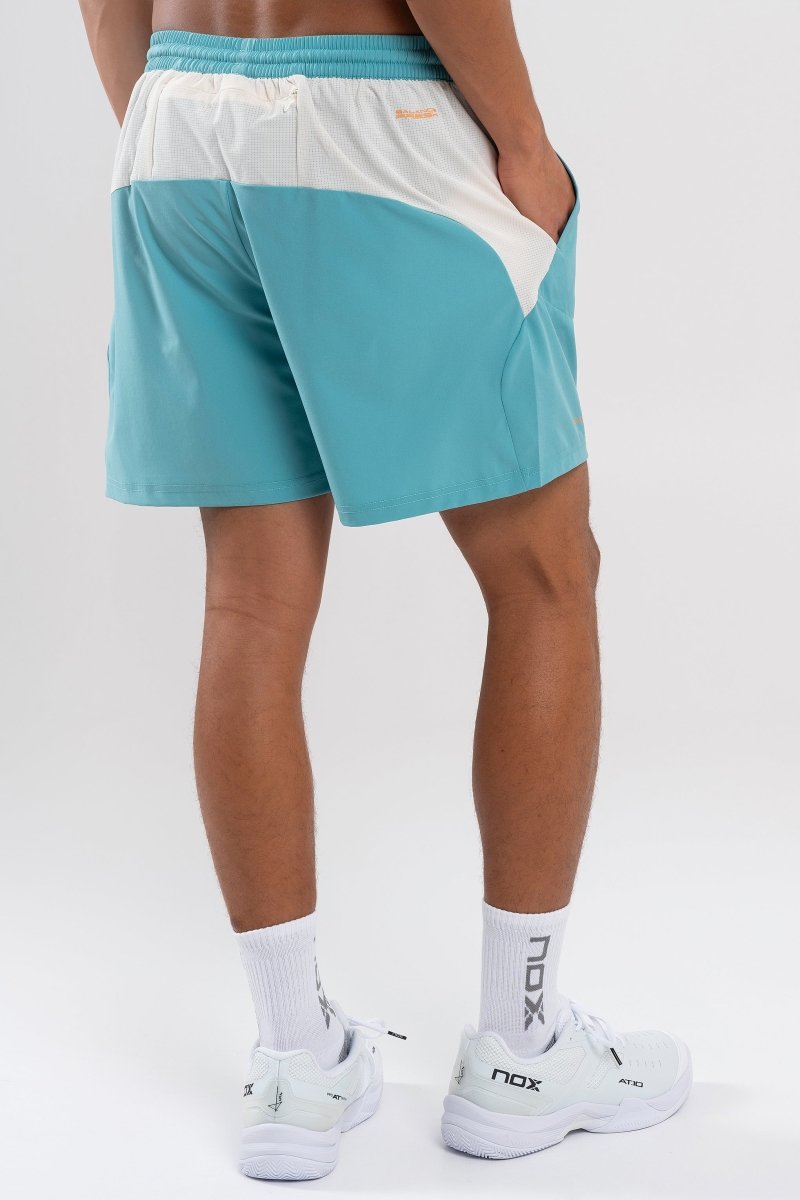 Pantalón corto deportivo hombre PRO turquesa
