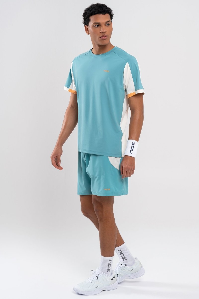 Pantalón corto deportivo hombre PRO turquesa