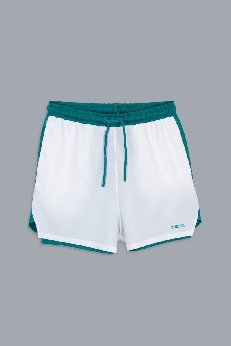 Short Hombre PRO White/Ivy Green