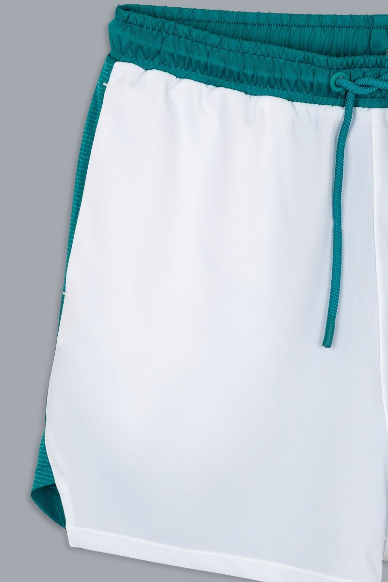 Short Hombre PRO White/Ivy Green