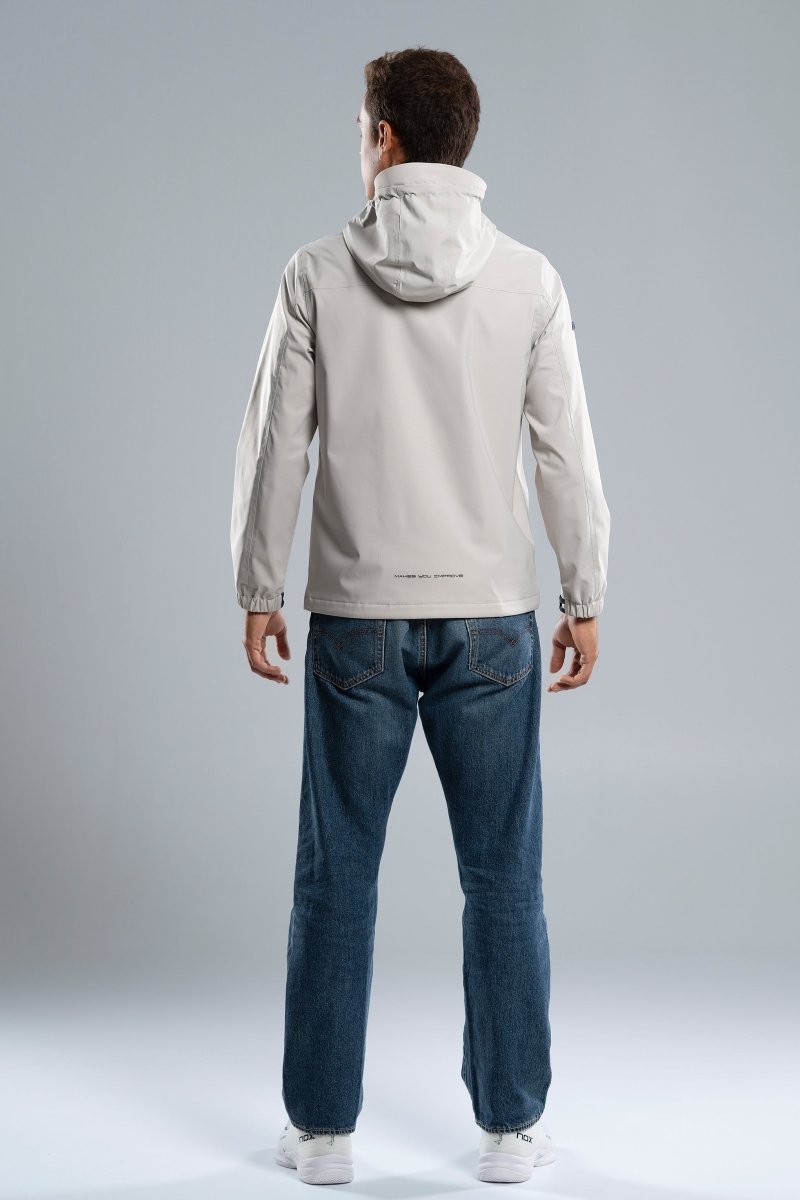 Softshell hombre TEAM gris claro