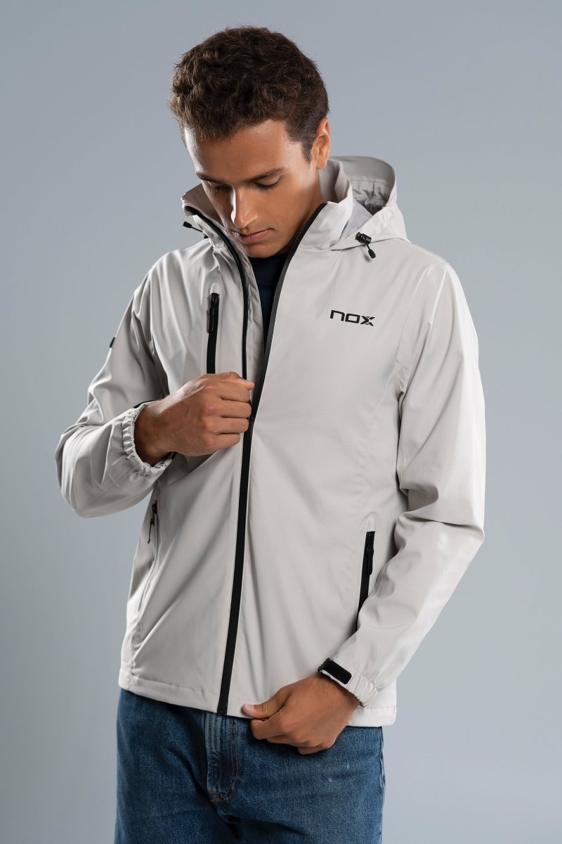 Softshell hombre TEAM gris claro