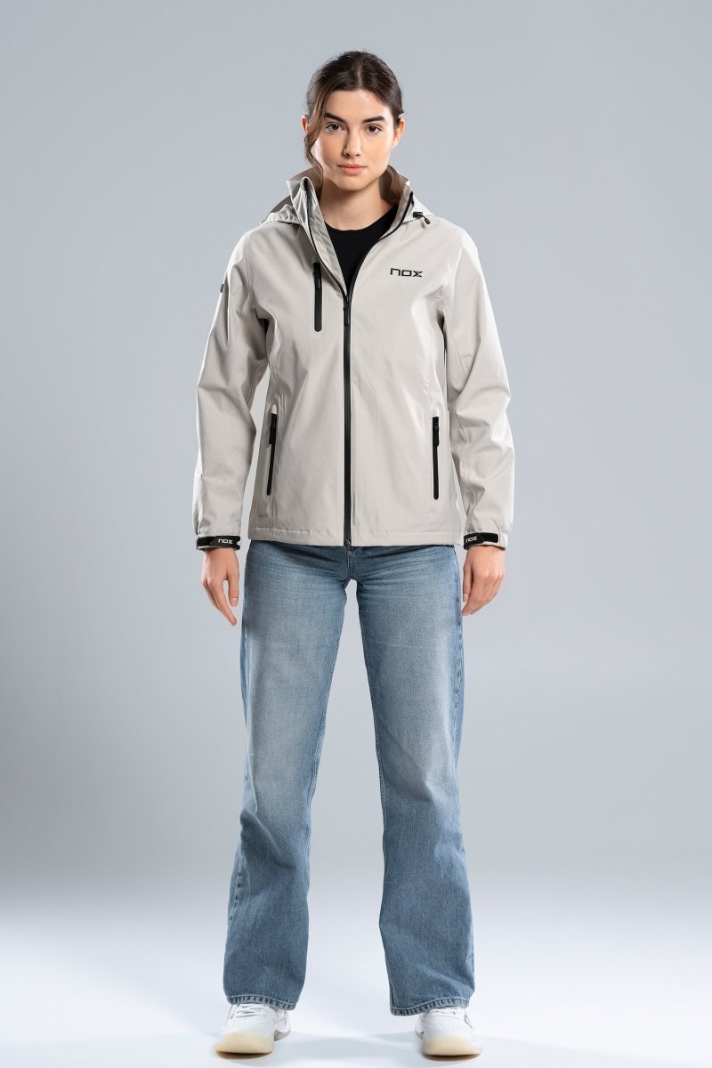 Softshell mujer TEAM gris claro