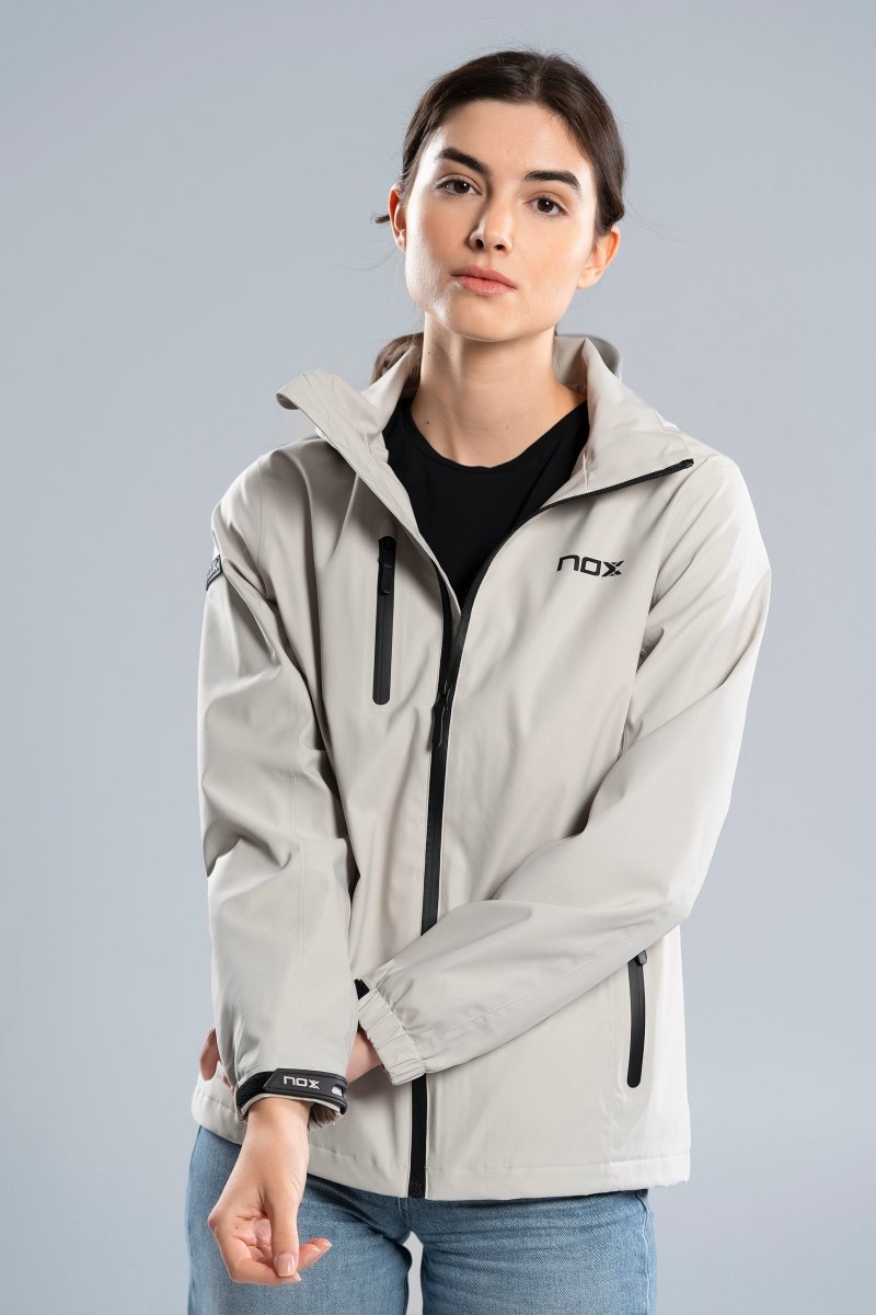 Softshell mujer TEAM gris claro