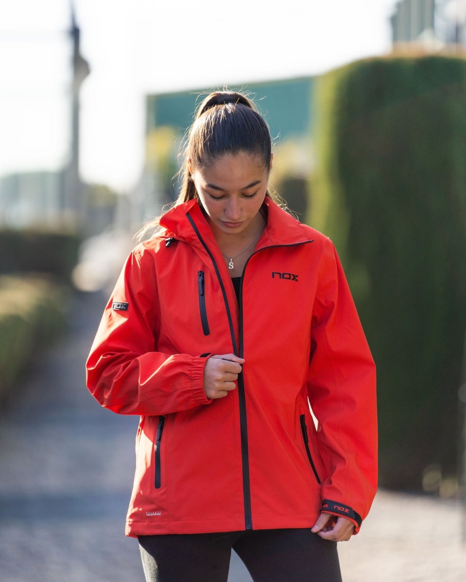 Softshell mujer TEAM rojo