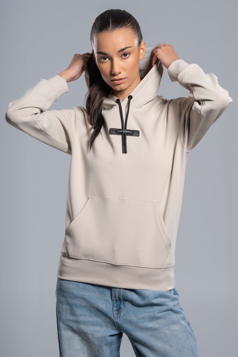Sudadera STREET Oat Cream para mujer