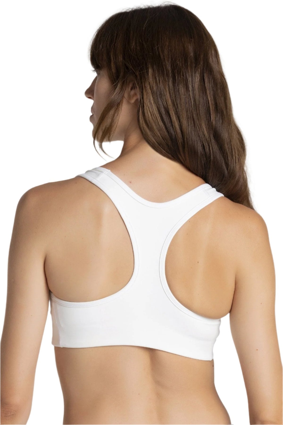 Sujetador deportivo mujer TEAM blanco