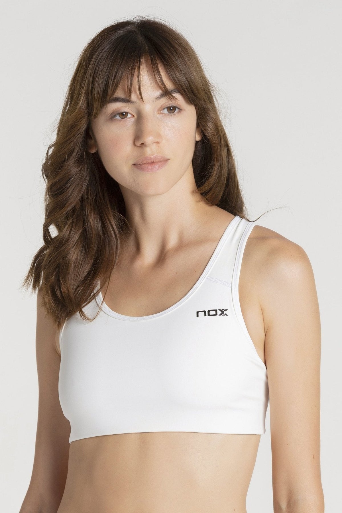 Sujetador deportivo mujer TEAM blanco