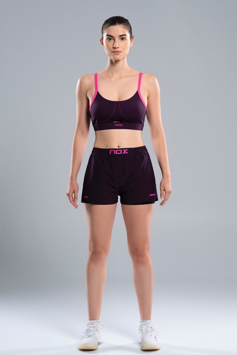Sujetador Deportivo Mujer PRO Deep Purple