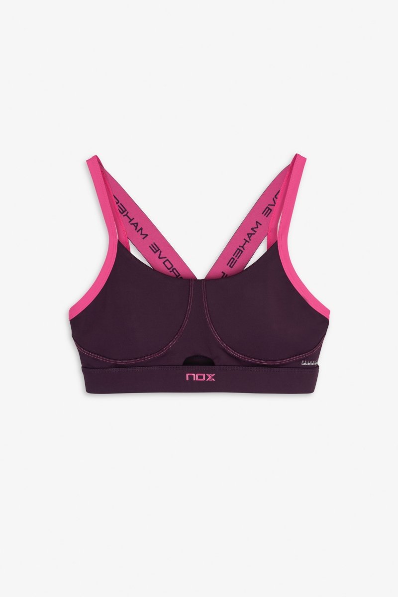 Sujetador Deportivo Mujer PRO Deep Purple