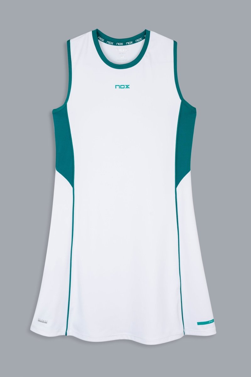 Vestido Mujer PRO White/Ivy Green