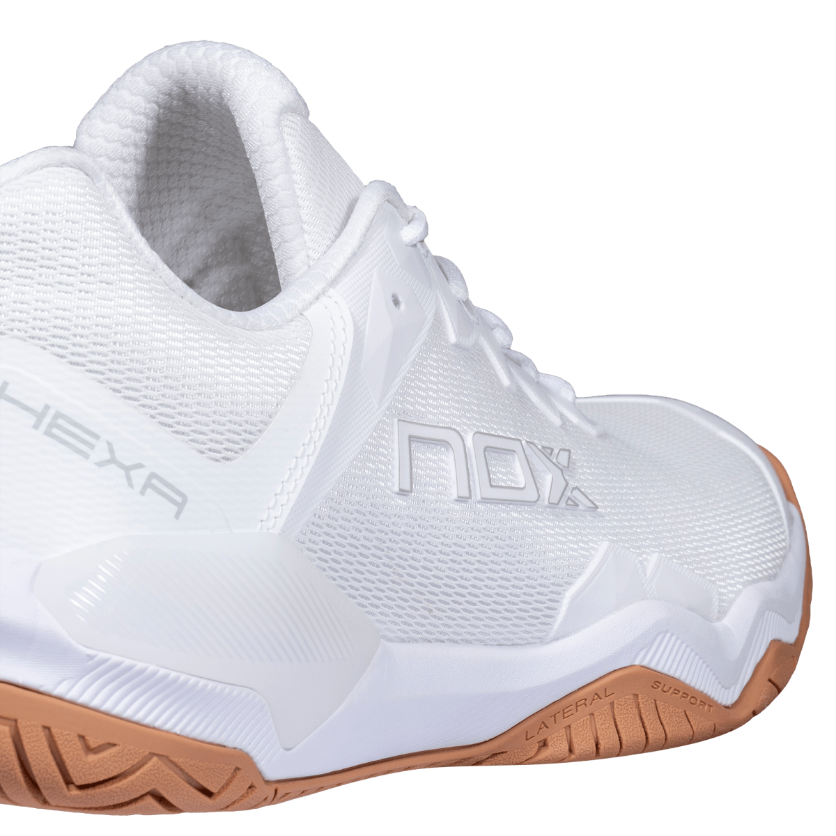 Zapatilla de Pickleball LUX HEXA White/Gum Rubber