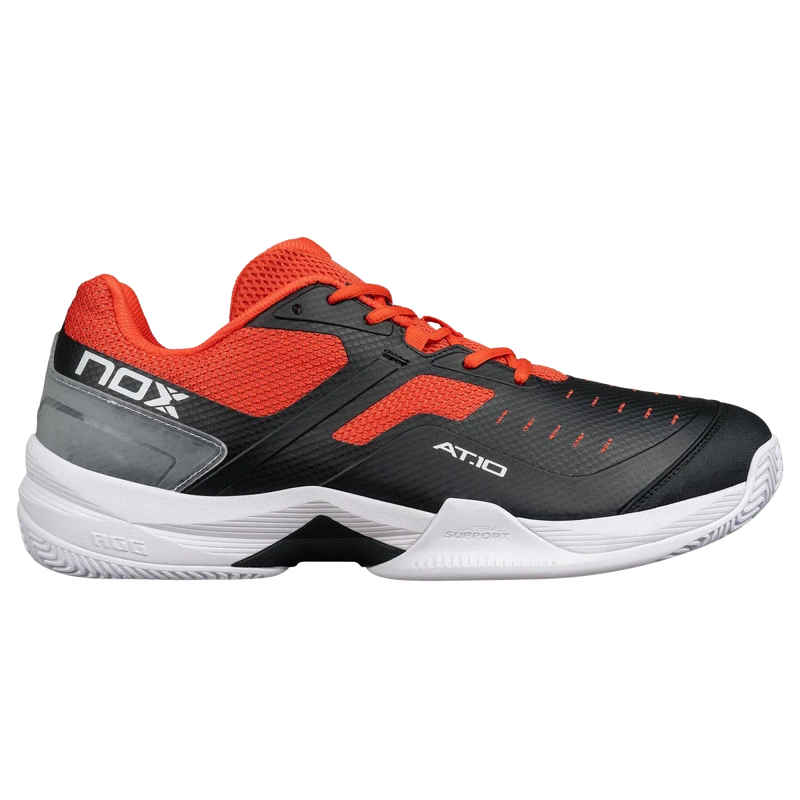 Zapatillas de pádel AT10 PRO Negro/Rojo