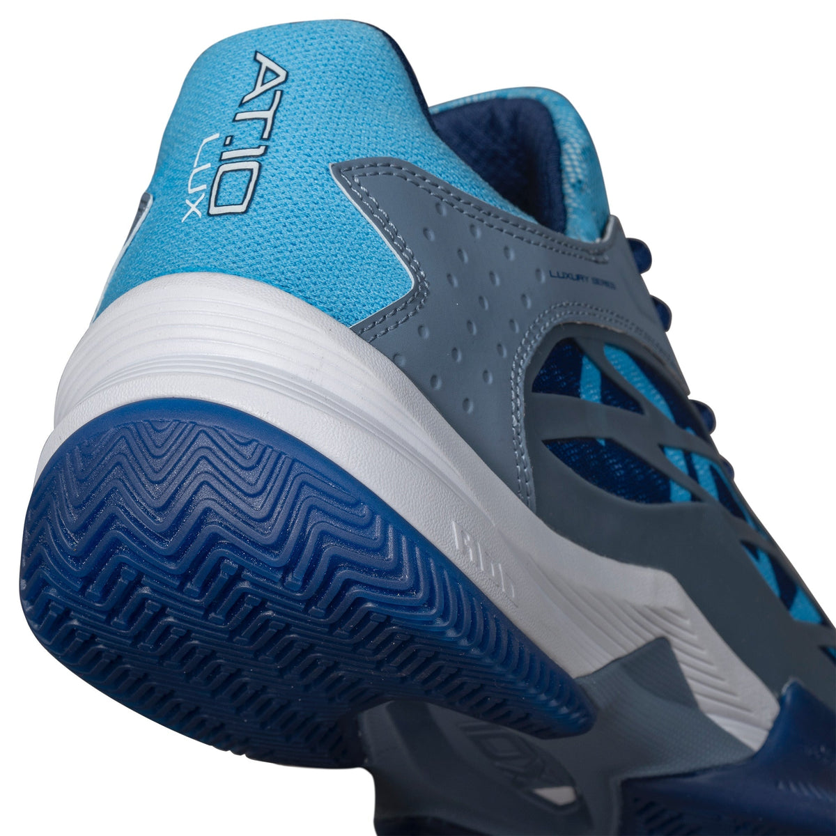 Zapatillas de pádel AT10 LUX Piedra/Azul bonnie