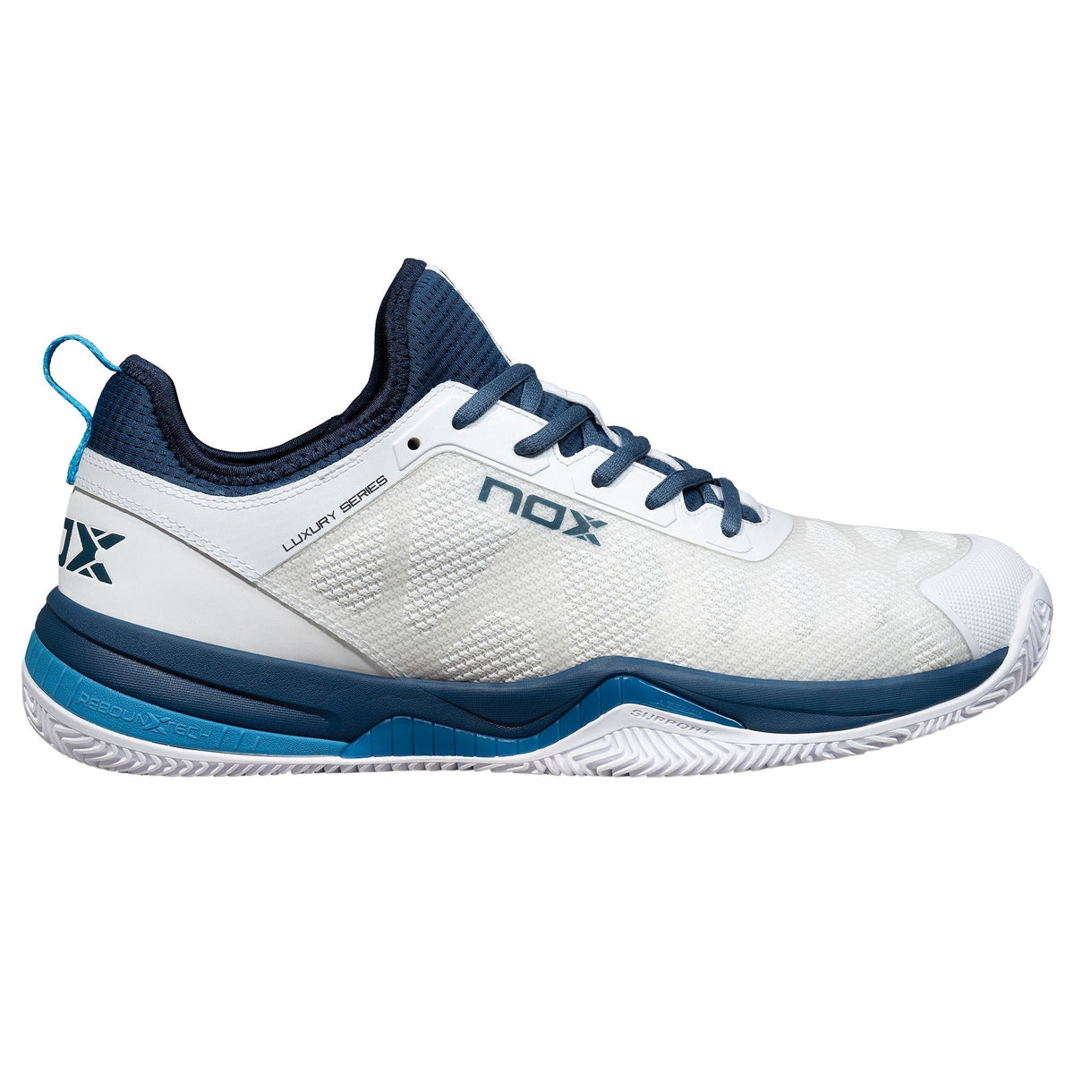 NOX Zapatillas NERBO Blanco/Azul Sueco
