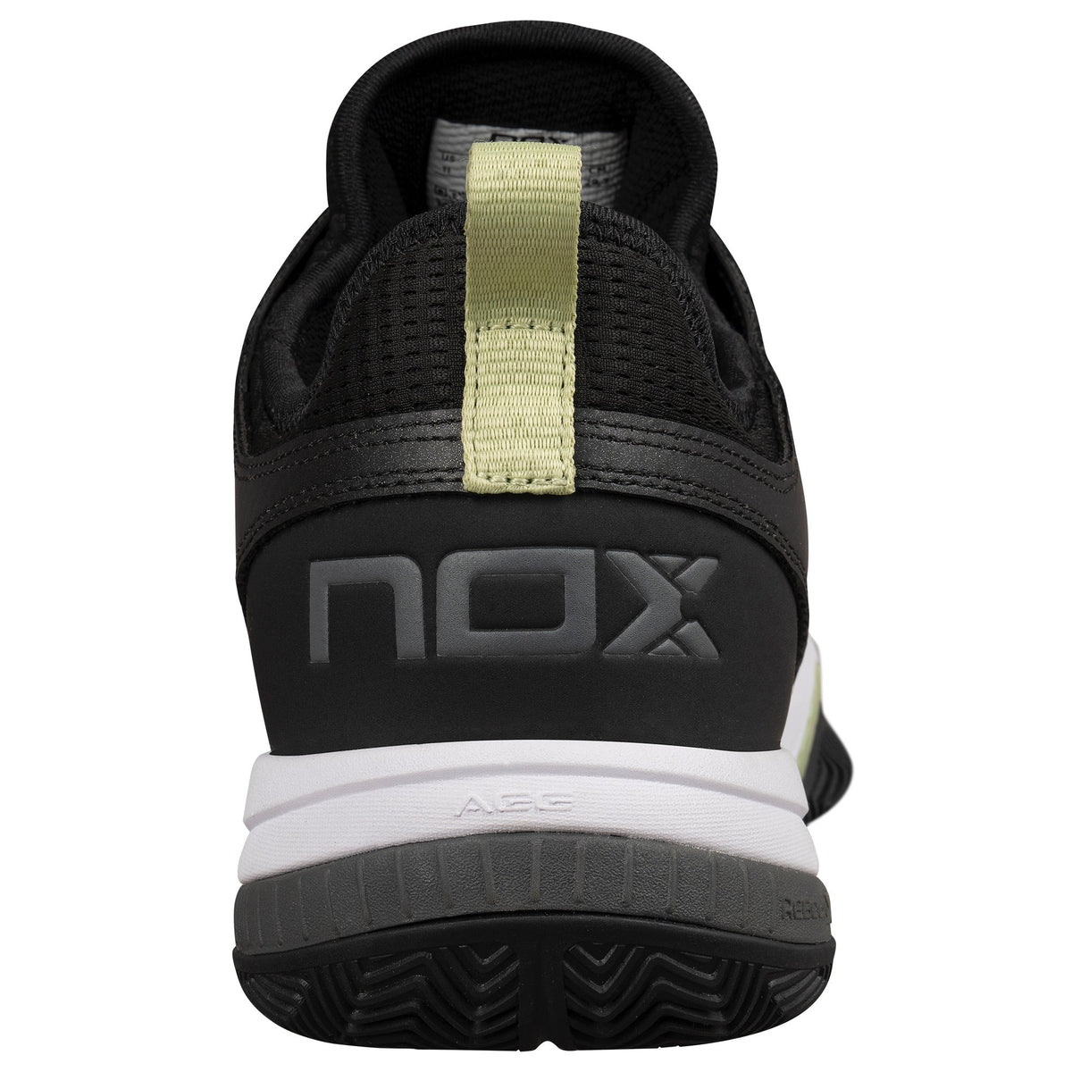 NOX Zapatillas NERBO Negro/Lima Suave