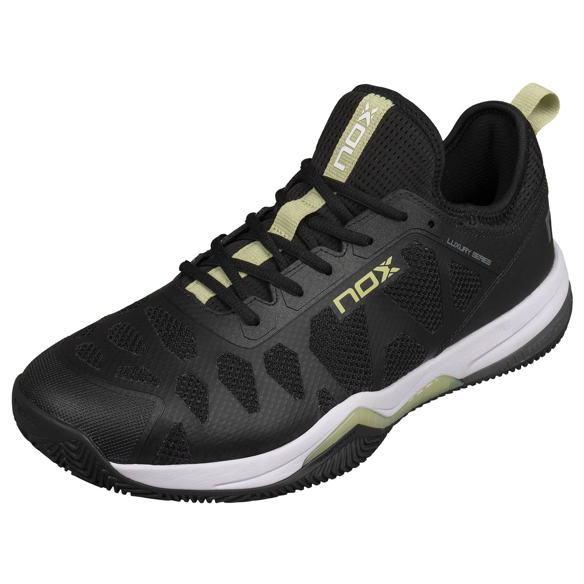 Zapatillas de pádel NERBO Negro/Lima Suave