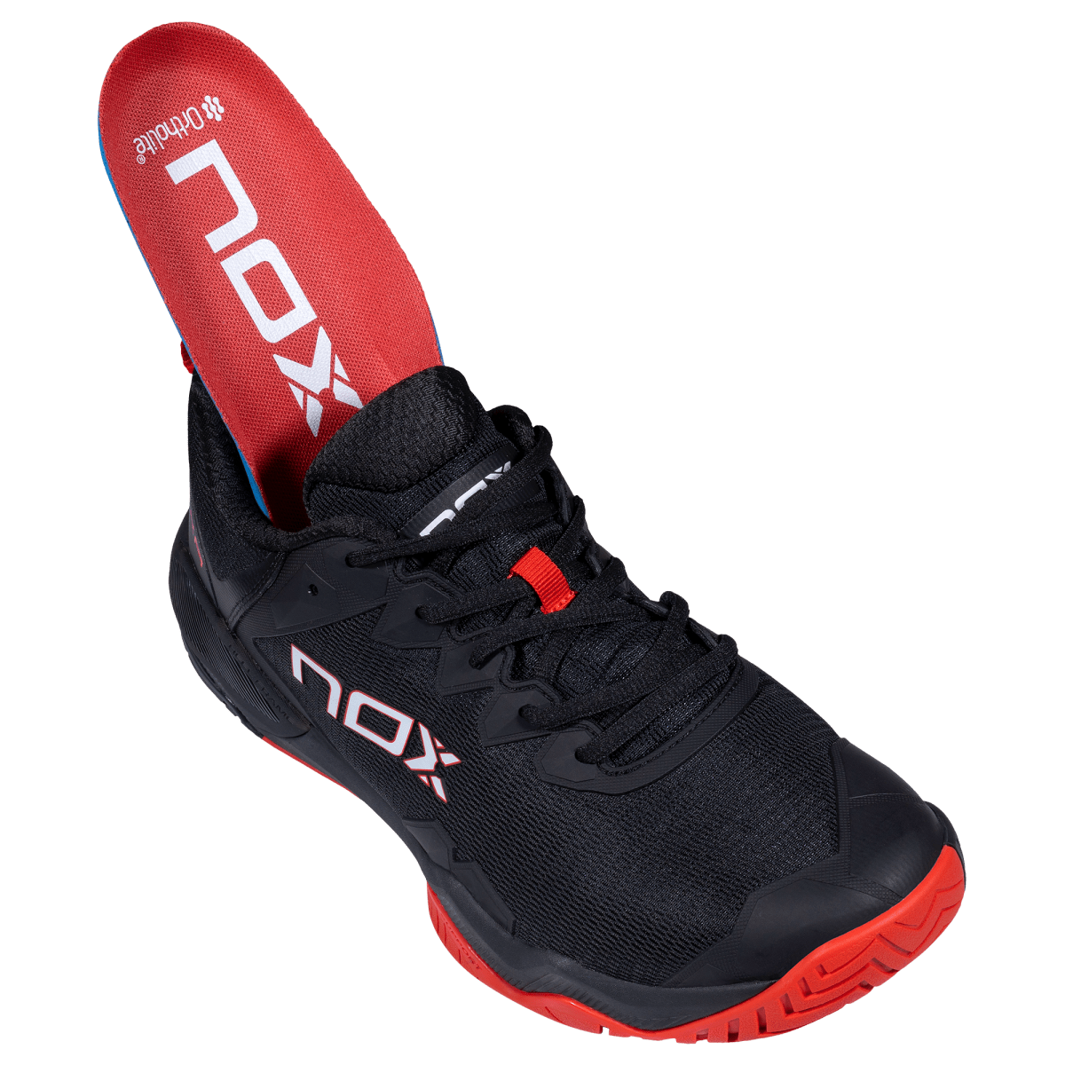 Zapatillas de Pickleball LUX HEXA Black/Molten Lava