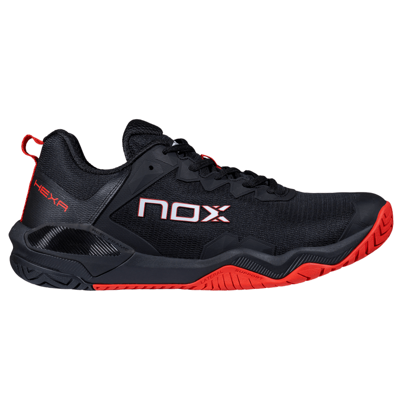 Zapatillas de Pickleball LUX HEXA Black/Molten Lava