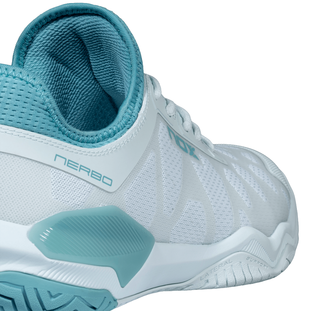 Zapatillas de Pickleball LUX NERBO Morning Mist/Turquoise