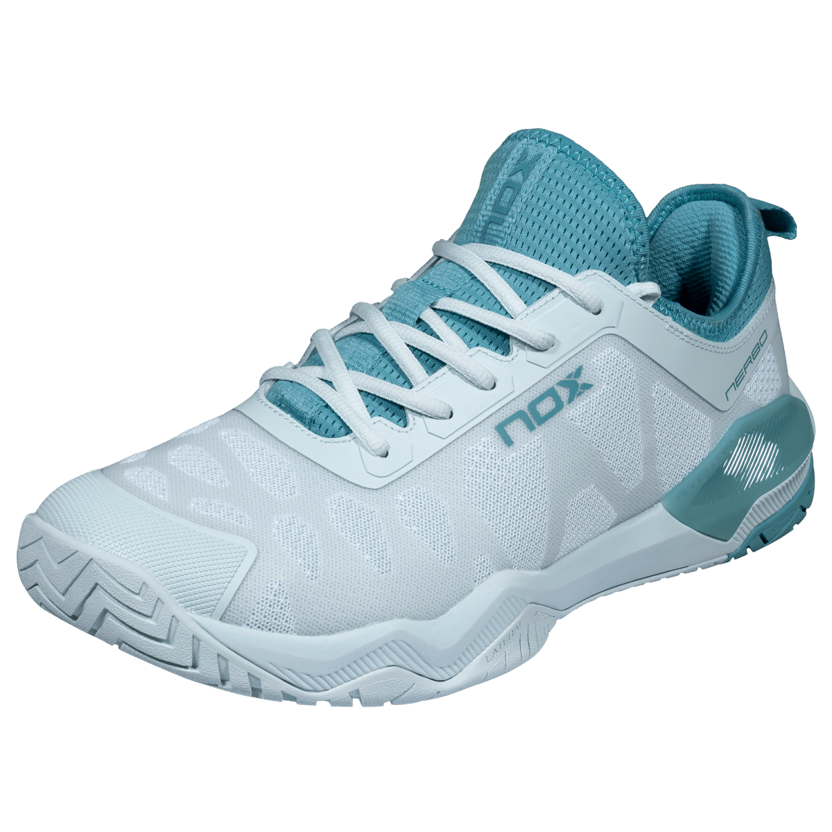 Zapatillas de Pickleball LUX NERBO Morning Mist/Turquoise