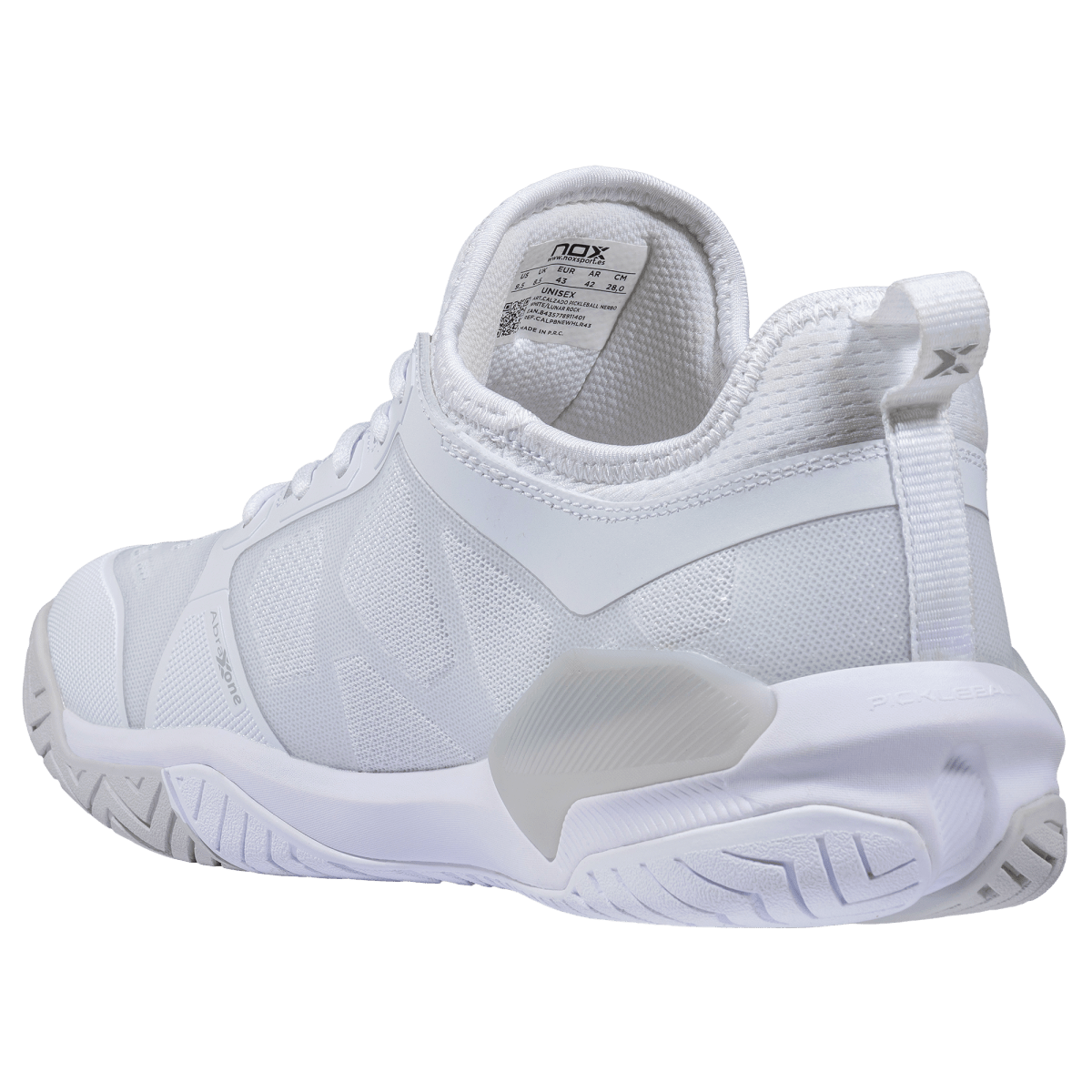 Zapatillas de Pickleball LUX NERBO White/Lunar Rock