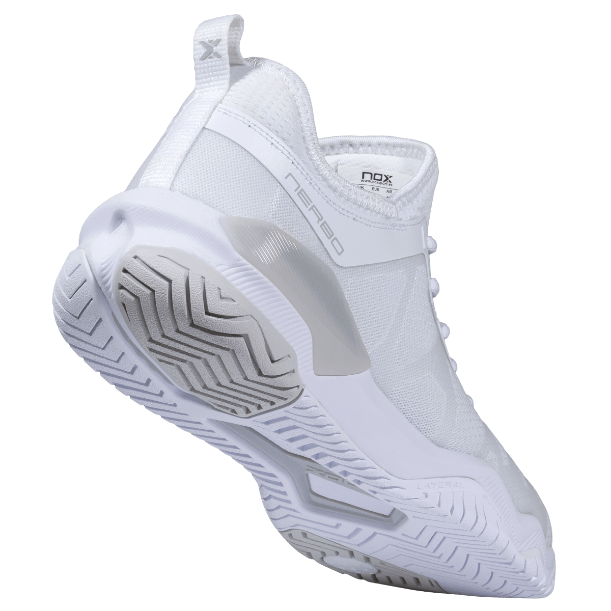 Zapatillas de Pickleball LUX NERBO White/Lunar Rock