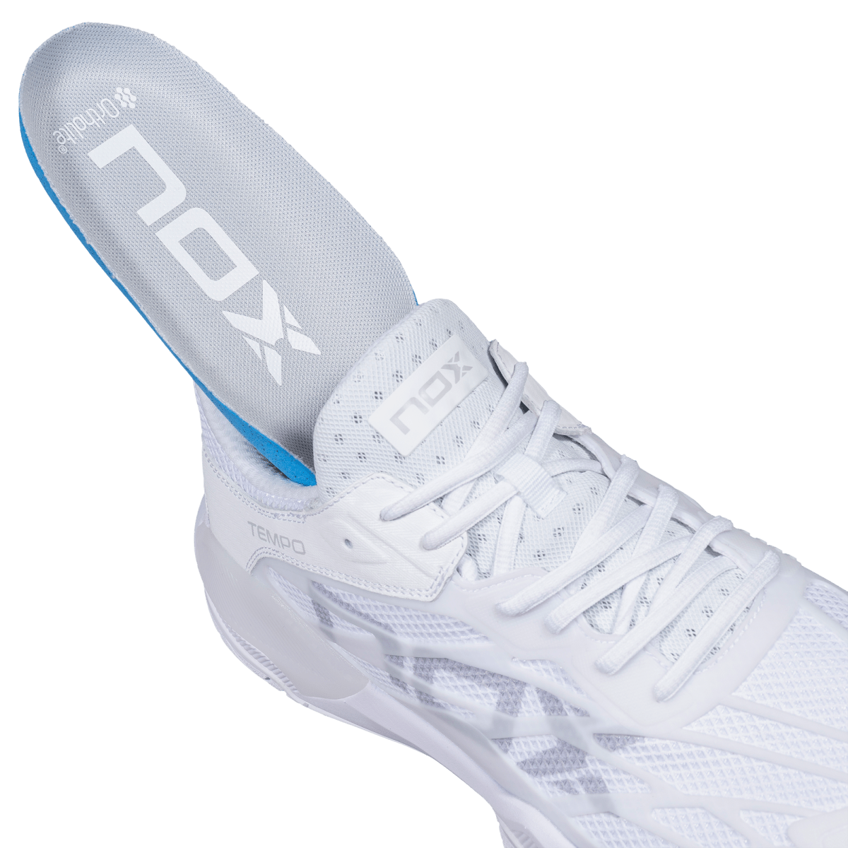 Zapatillas de Pickleball LUX TEMPO White/Violet Grey